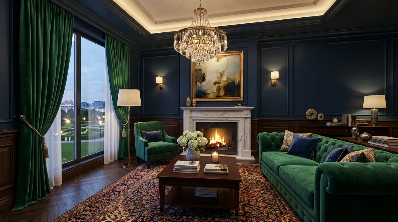 Coordinate hardware finishes with the room